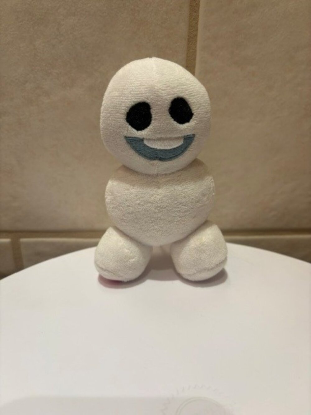 Build A Bear Disney FROZEN Snowman Baby SNOWGIE Mini Wrist Plush 4.5" Retired